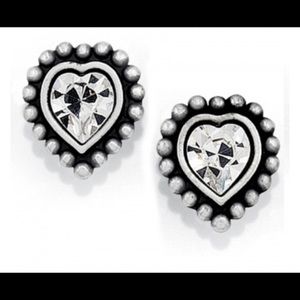 Brighton Shimmer Heart Mini Post Earrings